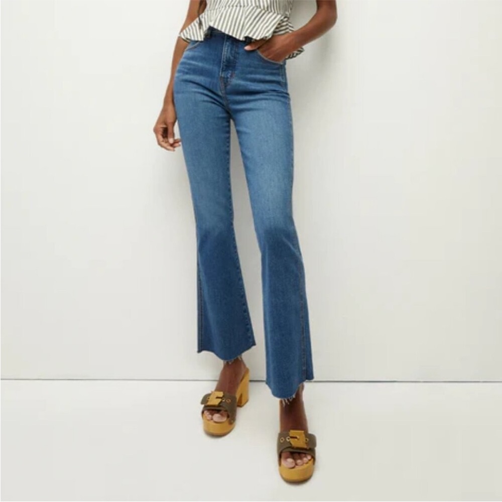 Veronica Beard Carson Kick Flare serendipity size 27